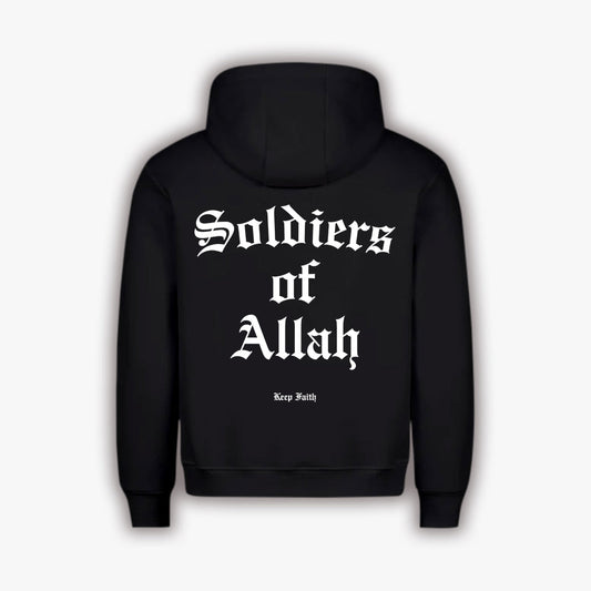 SOLDIERS OF ALLAH HOODIE- BLACK